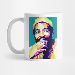 Marvin Gaye Pop Art Mug